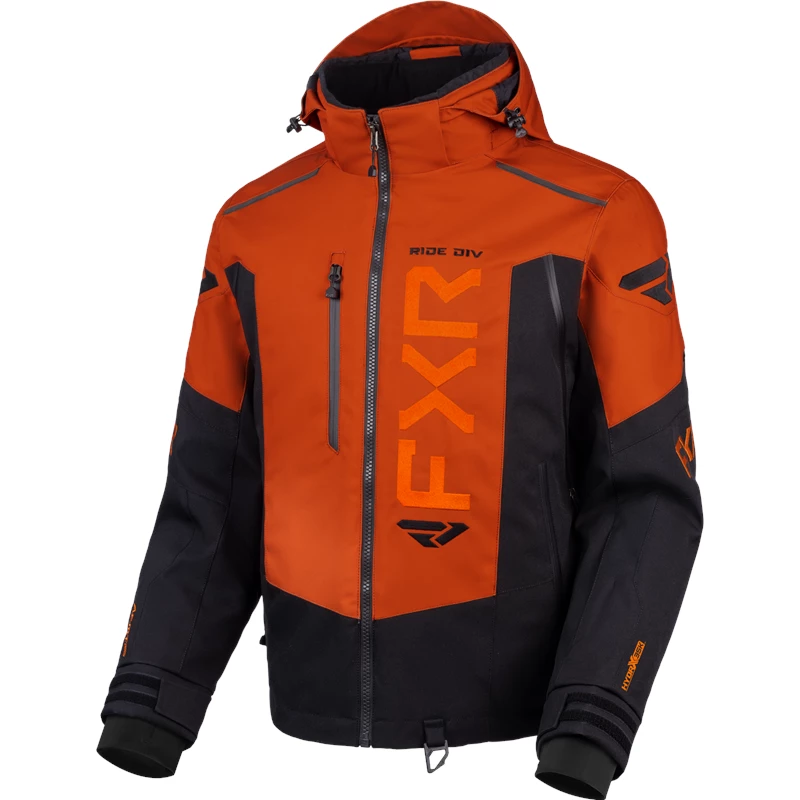 M HELIUM X 2-IN-1 JACKET 26 BURNT ORG/BLACK XL