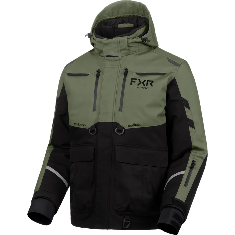 M EXPEDITION PRO 2-IN-1 JACKET 26 OLIVE/BLACK 2XL
