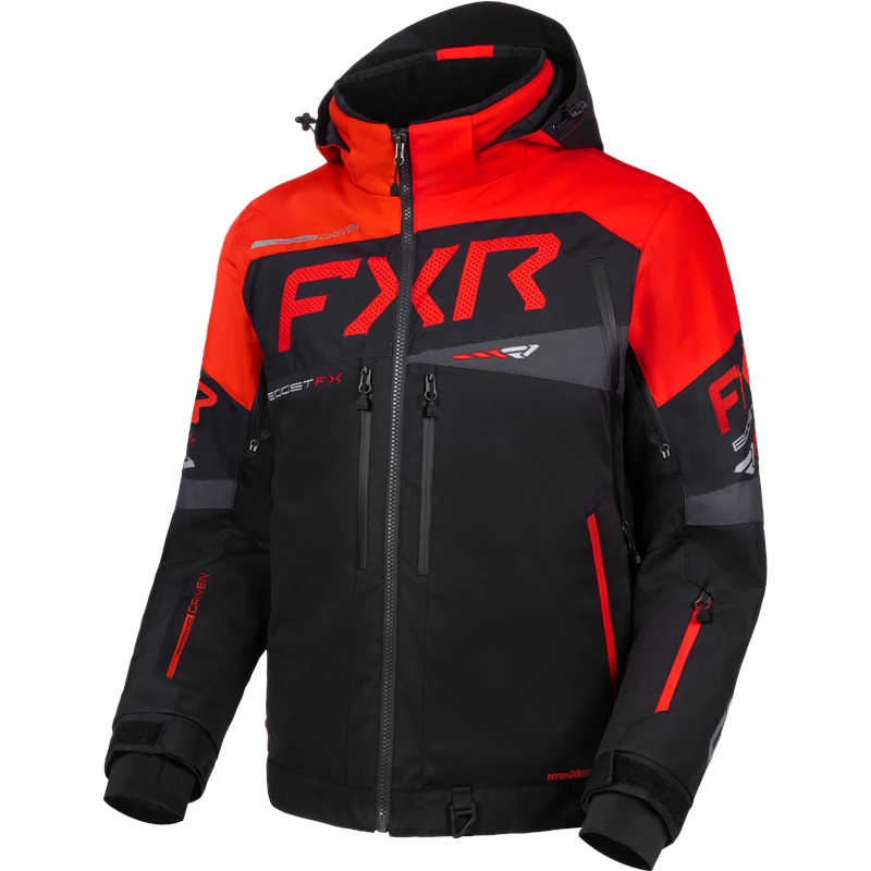 M BOOST FX 2-IN-1 JACKET 26 BLACK/RED M