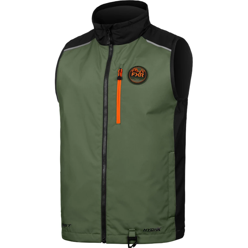 M EVOLUTION VEST 26 OLIVE/ORANGE 2XL