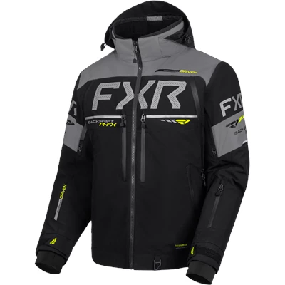 M BACKSHIFT R-FX 2-IN-1 JACKET 26 BLACK/GREY/HIVIS L