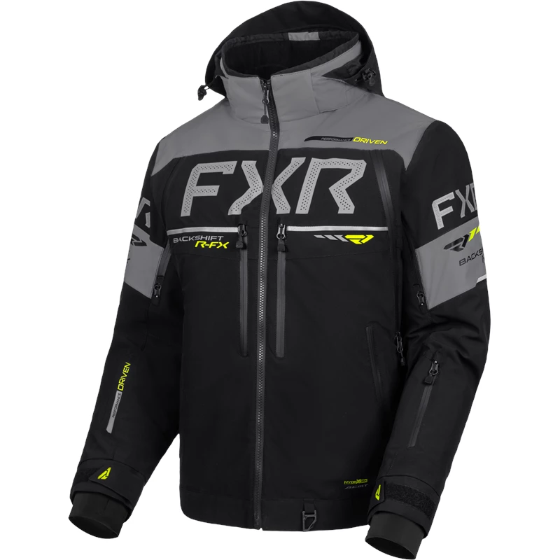 M BACKSHIFT R-FX 2-IN-1 JACKET 26 BLACK/GREY/HIVIS 3XL