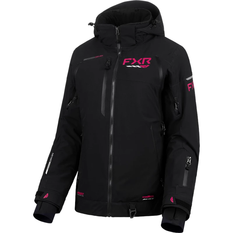 W VELOCITY R-FX JACKET 26 BLACK/RAZZ 10