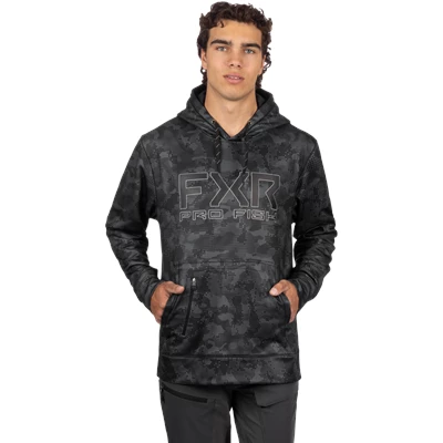 M Pro Fish Tech PO Hoodie 2XL