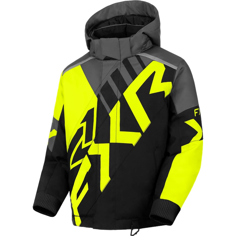 CH COLD CROSS CX JACKET 26 HIVIS/BLACK/CHARCOAL 8