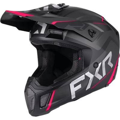 CLUTCH EVO HELMET 26 BLACK/RAZZ M