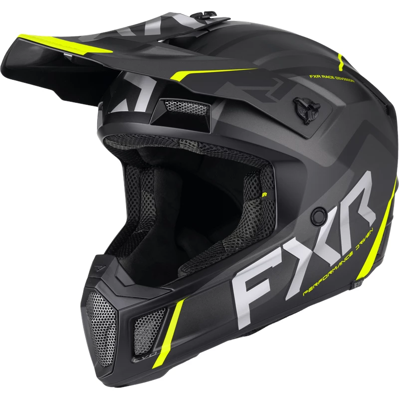 CLUTCH EVO HELMET 26 BLACK/HIVIS M