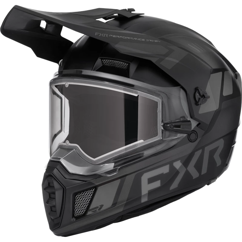 CLUTCH X HELMET W/ E SHIELD 26 BLACK OPS XS
