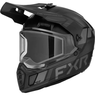 CLUTCH X HELMET W/ DUAL SHIELD 26 BLACK OPS 2XL