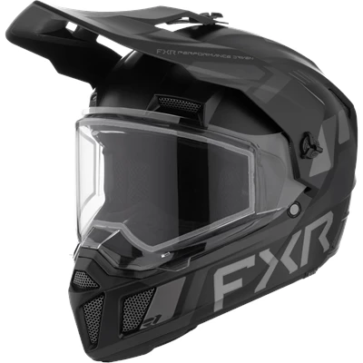 YOUTH CLUTCH X HELMET W/ DUAL SHIELD 26 BLACK OPS S