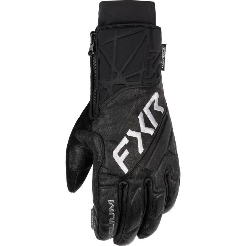 M HELIUM LEATHER SHORT CUFF GLOVE 26 BLACK L