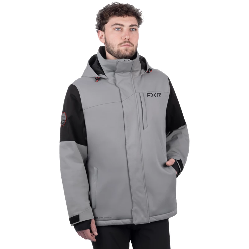 M ASCEND JACKET 26 GREY/BLACK S
