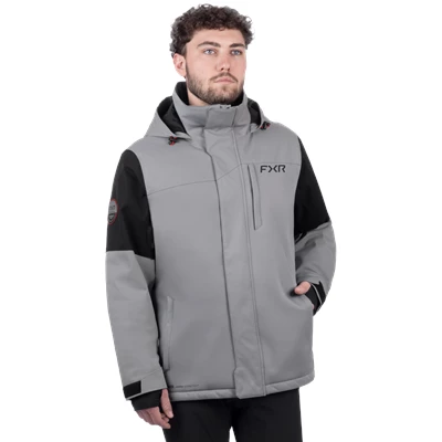 M ASCEND JACKET 26 GREY/BLACK S