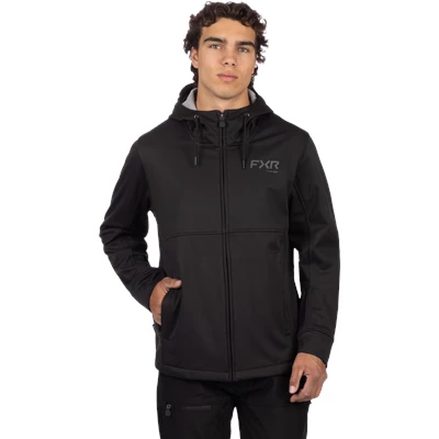 M HYDROGEN SOFTSHELL JACKET 26 BLACK/ASPHALT M