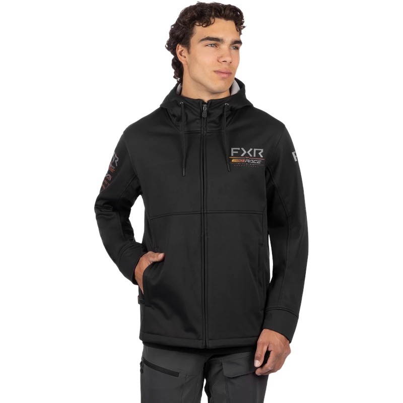 M RACE DIVISION SOFTSHELL JACKET 26 BLACK/KASH L