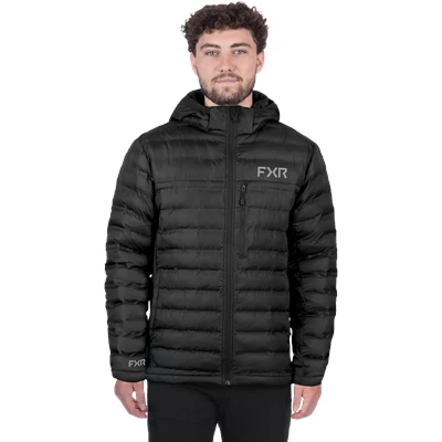 M PODIUM HYBRID QUILTED JACKET 26 BLACK S