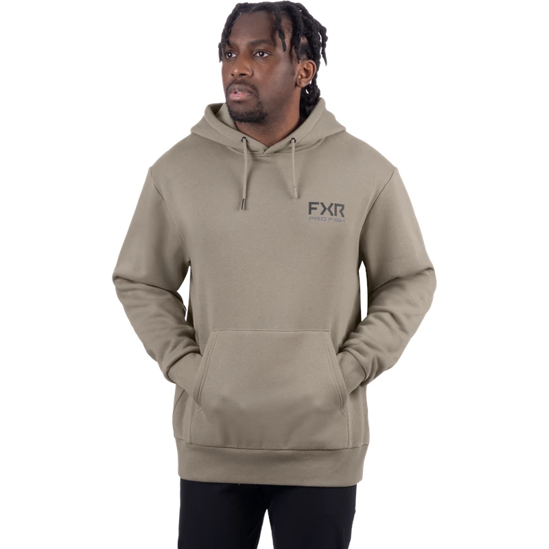 M Walleye Cotton Pullover Hoodie S