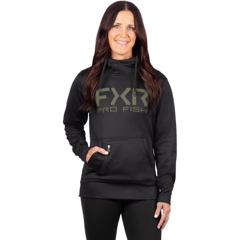 W Pro Fish Tech PO Hoodie 2XL