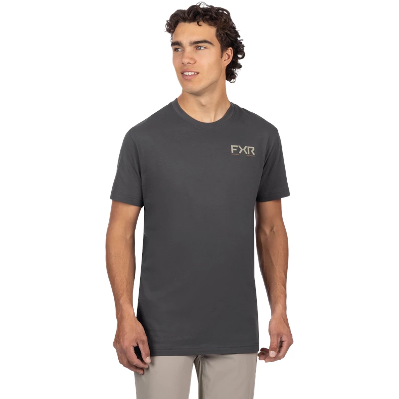 M ANTLER PREMIUM T-SHIRT 26 ASPHALT/STONE M