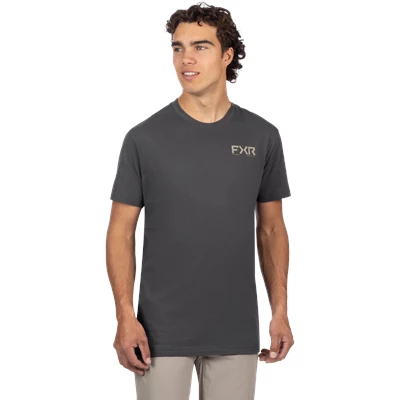 M ANTLER PREMIUM T-SHIRT 26 ASPHALT/STONE M