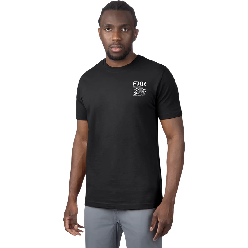 M VICTORY LAP PREMIUM T-SHIRT 26 BLACK/WHITE S