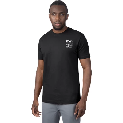 M VICTORY LAP PREMIUM T-SHIRT 26 BLACK/WHITE S