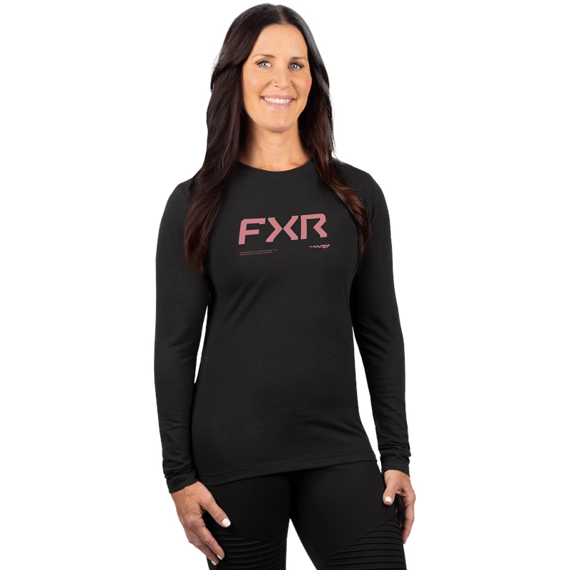 W HYDROGEN PREMIUM LONGSLEEVE 26 BLACK/ROSE 3XL