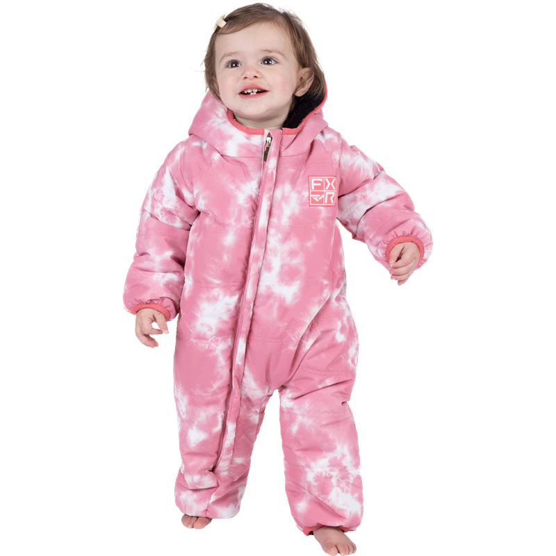 INFANT KICKER SNOWSUIT 26 ROSE DYE 18-24