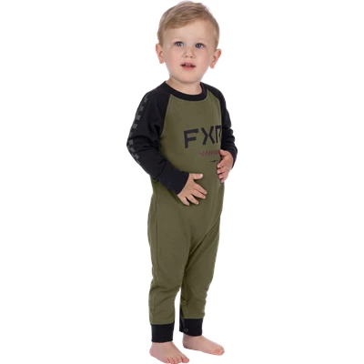 INFANT STACK ONESIE 26 MOSS 0-6