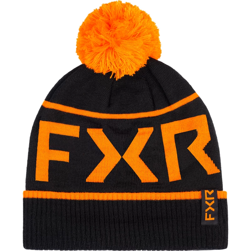 EXPEDITION WOOL BEANIE 26 BLACK/ORANGE Adult