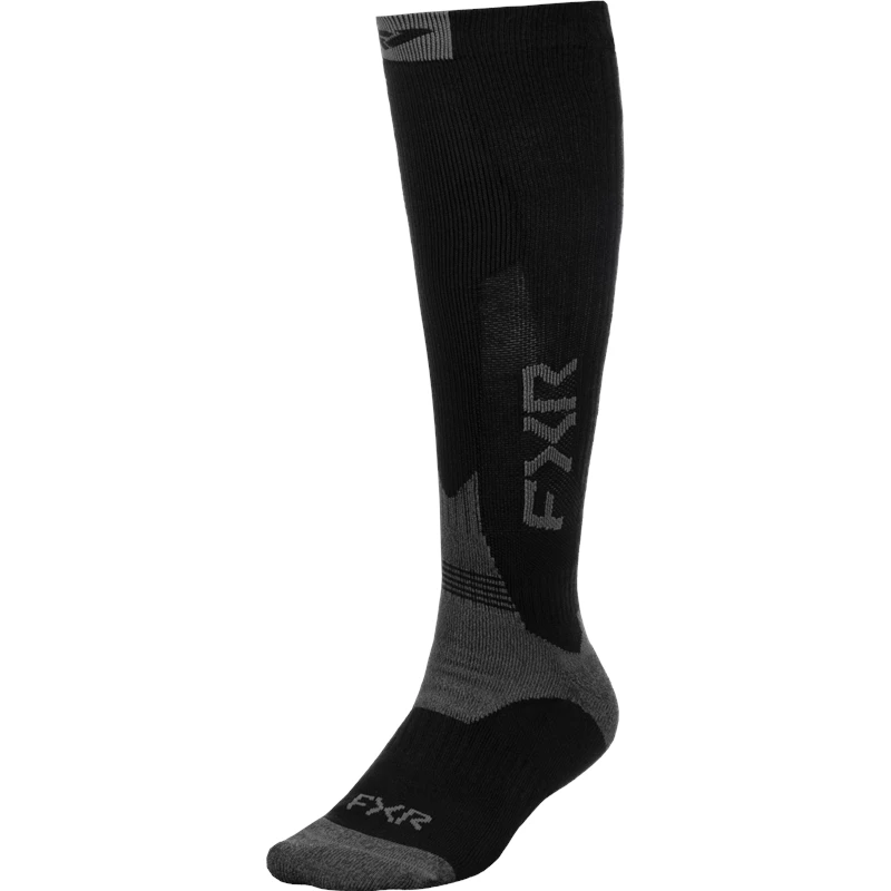 BOOST PERFORMANCE SOCKS (2 PACK) 26 BLACK/CHAR S/M