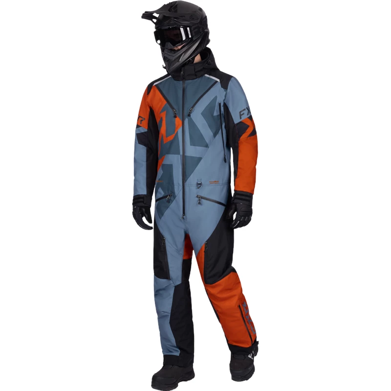 M COLD CROSS CX FAST INS Haalari 26 STEEL/BURNT ORG XL