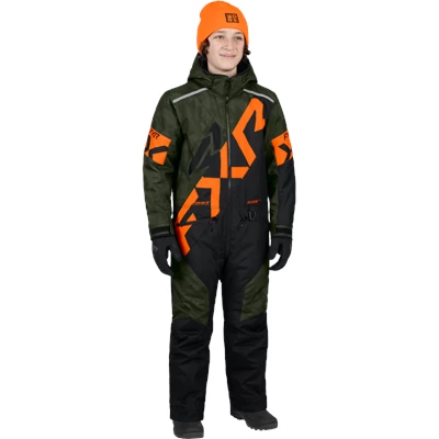 YTH COLD CROSS CX Haalari 26 ARMY CAMO/ORANGE 12