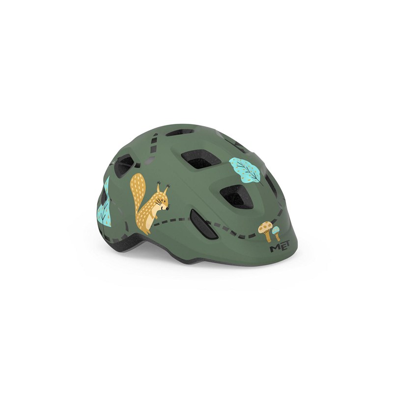 MET Helmet Hooray Green Forest/Glossy