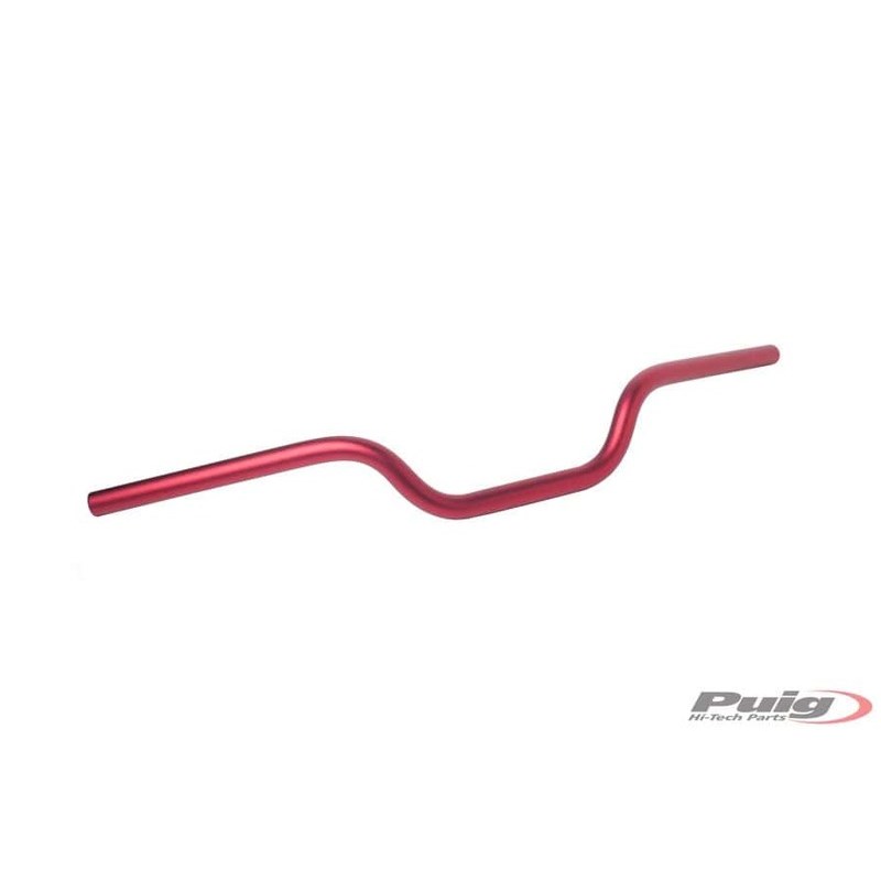 Puig Handlebar 22Mm/Height 76Mm C/Red