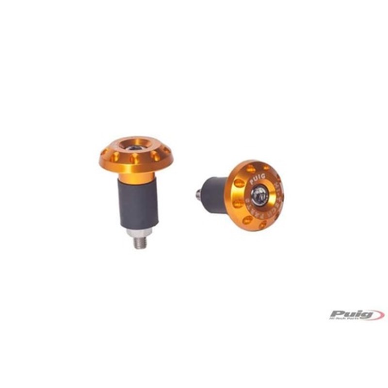 Puig Bar Ends Aluminium Race Universal C/Gold 13-18mm