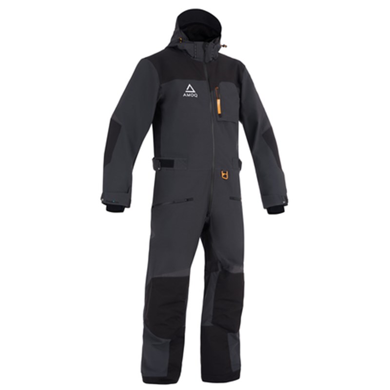 AMOQ Rocket V3 Haalari, Harmaa/Musta/Keltainen