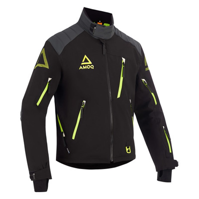 AMOQ Caliber Takki, Musta/Harmaa/Hivis