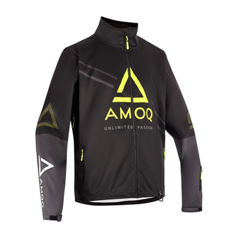 AMOQ Apex Racing Takki, Musta/Harmaa/Hivis