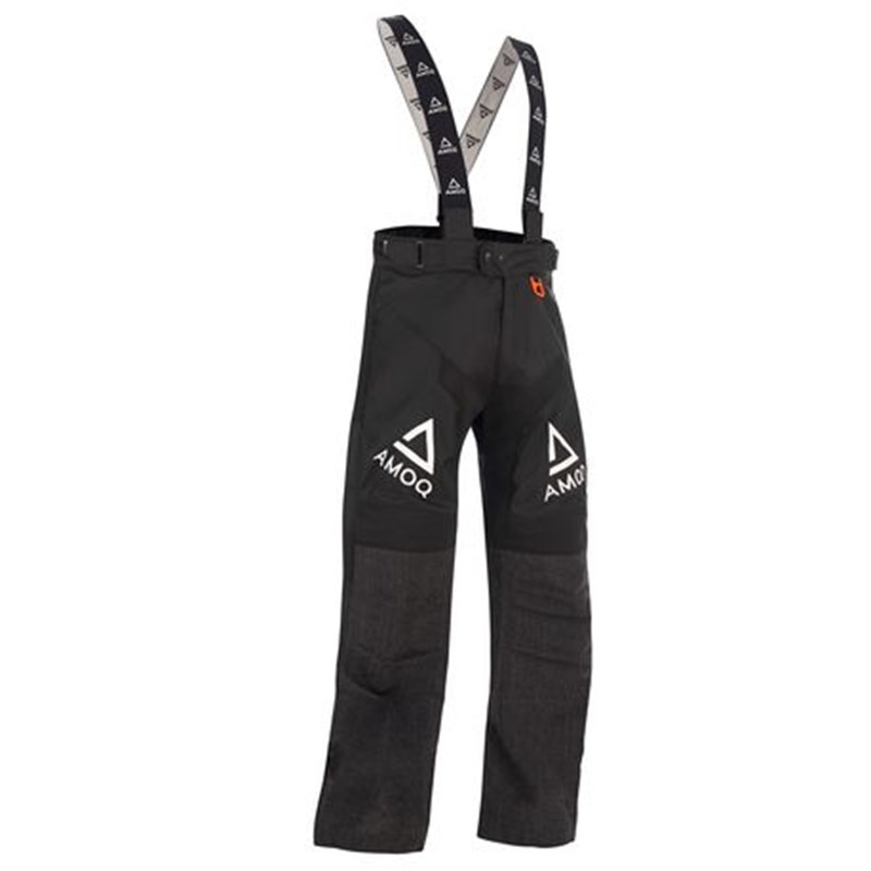 AMOQ Apex Racing Housut, Musta/Valkoinen