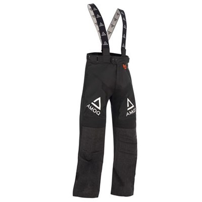 AMOQ Apex Racing Housut, Musta/Valkoinen