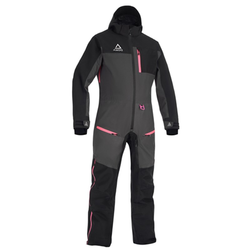 AMOQ Dynamic W's Haalari Vuorellinen Musta/Harmaa/Pinkki