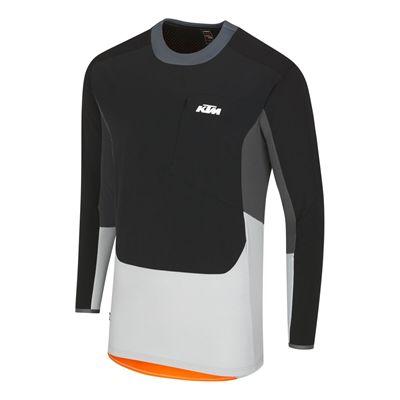 Racetech Pro Jersey - Black/Grey S