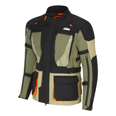 TERRA ADVENTURE V3 JACKET BLK/GREEN S
