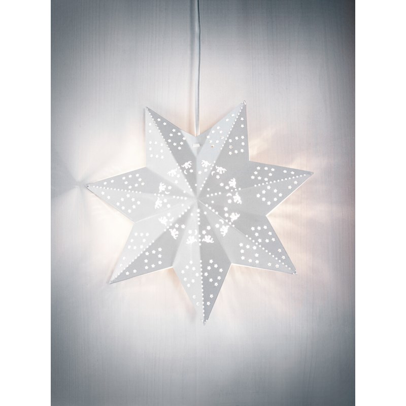 LEENA VALK METALLITÄHTI, 30 CM, LED-SRJ VALAISTU IP20