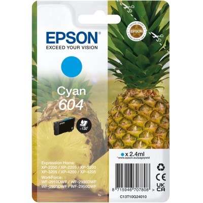 Epson Pineapple singlepack Cyan 604 INK