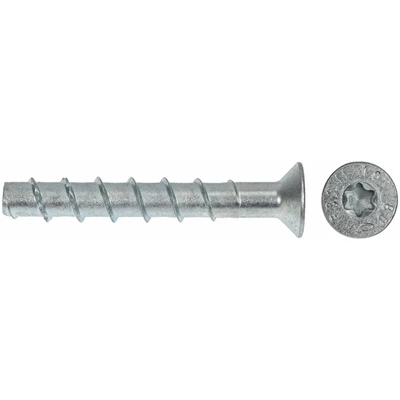 Betoniruuvi 8x60 FBS2 50kpl UK/TX