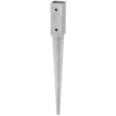Aitatolpan jalka 102x102x750 mm kuumasinkitty