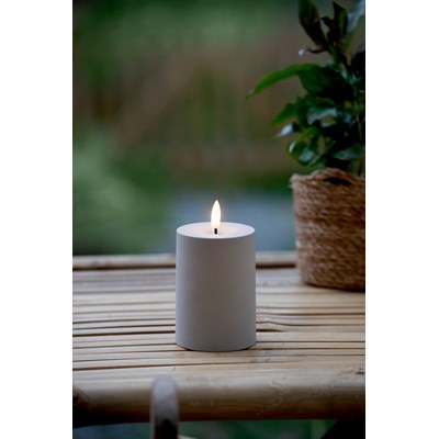 Airam Saraby LED Pöytäkynttilä 10CM IP44 Hiekka