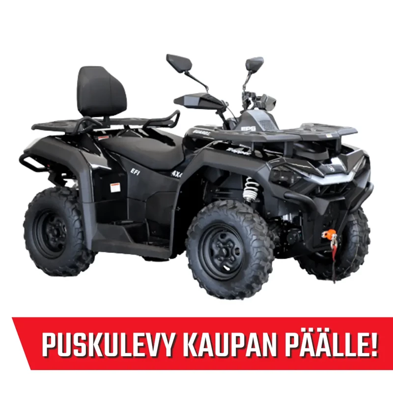 Trapper 450L Guardian EPS T3b, musta